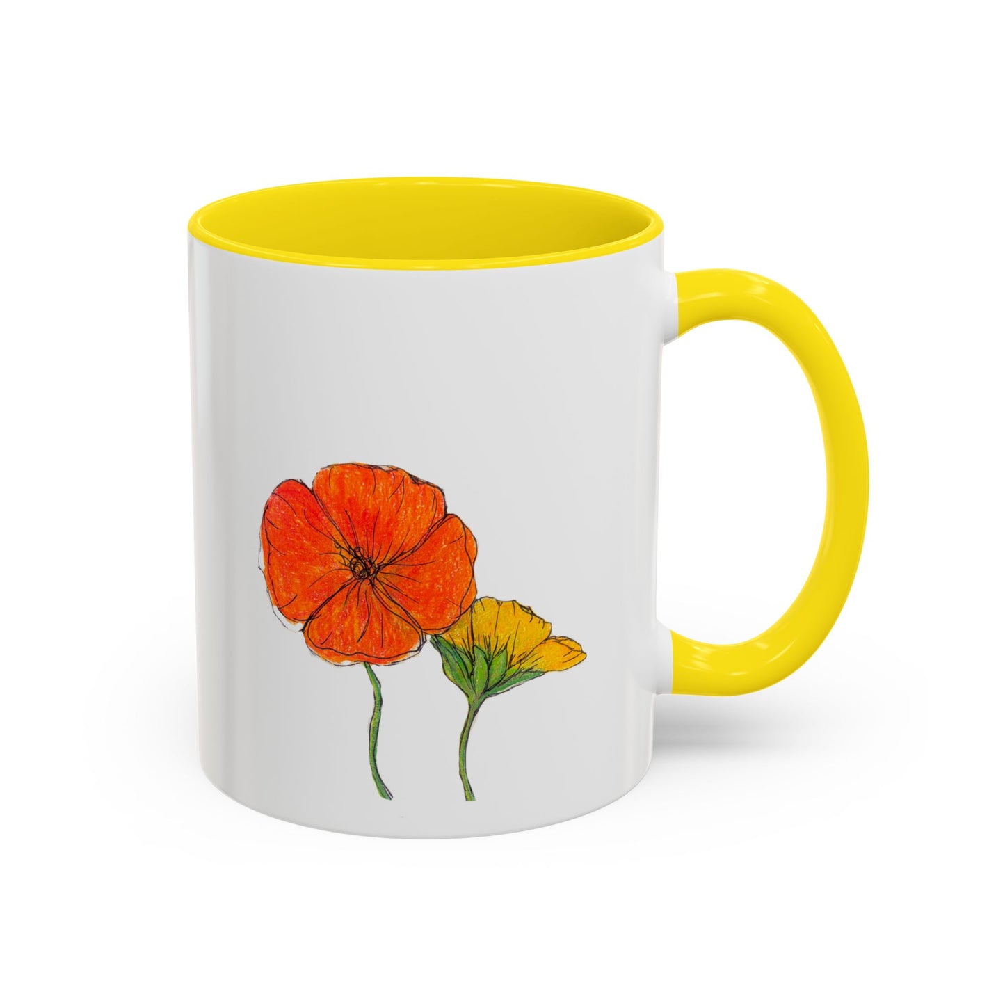 Flower mug (11/15 oz)