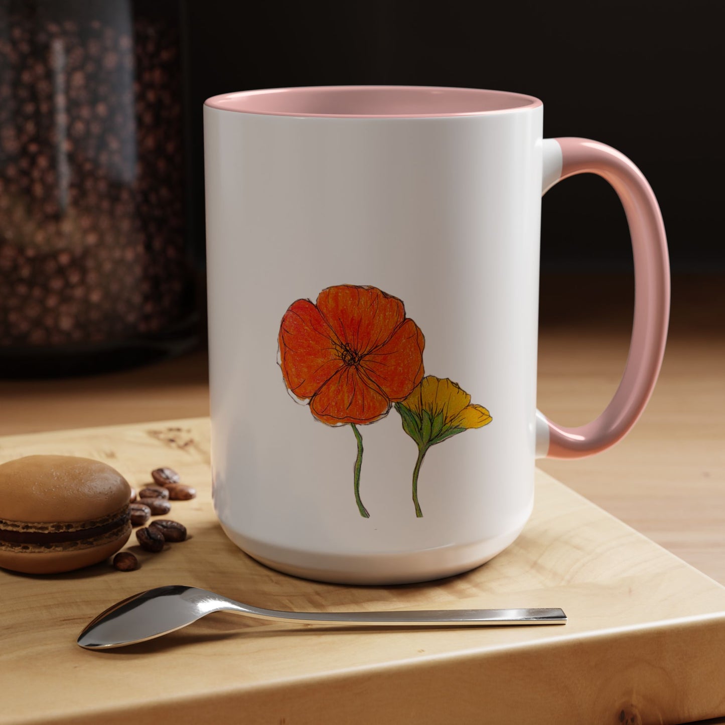 Flower mug (11/15 oz)