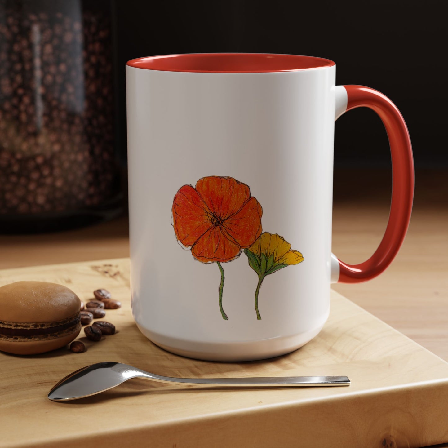 Flower mug (11/15 oz)