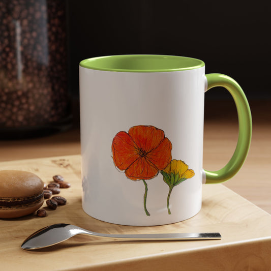 Flower mug (11/15 oz)