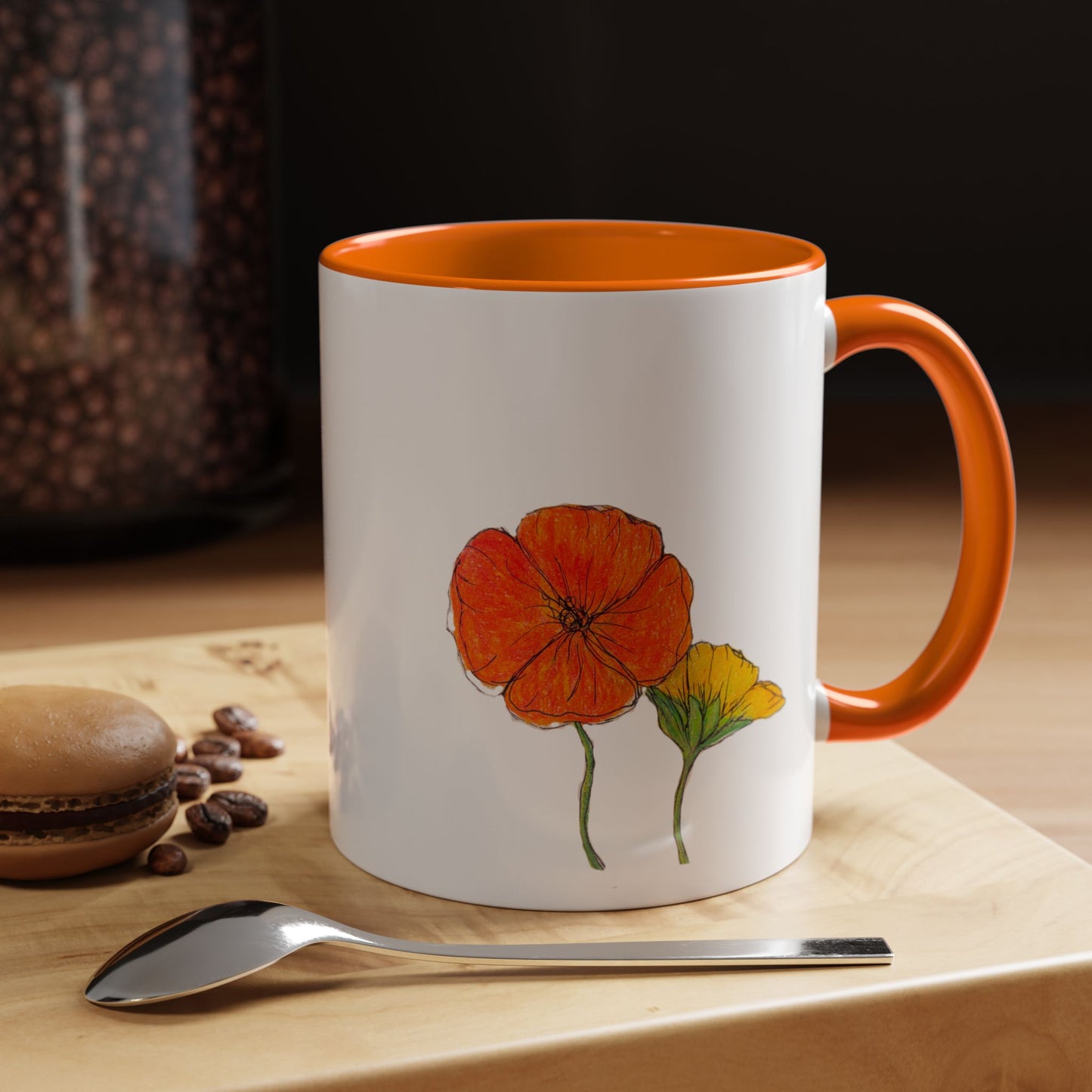 Flower mug (11/15 oz)