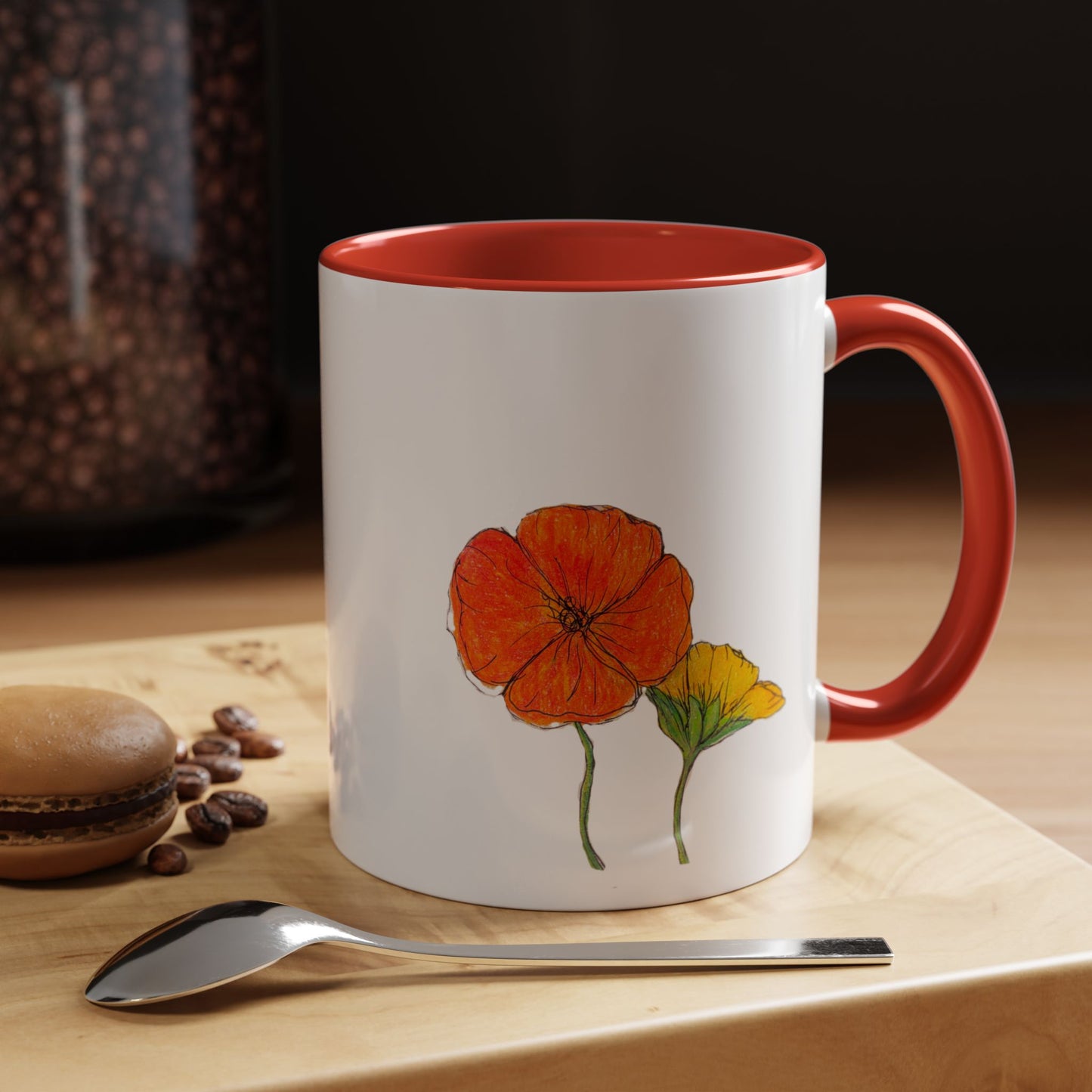 Flower mug (11/15 oz)