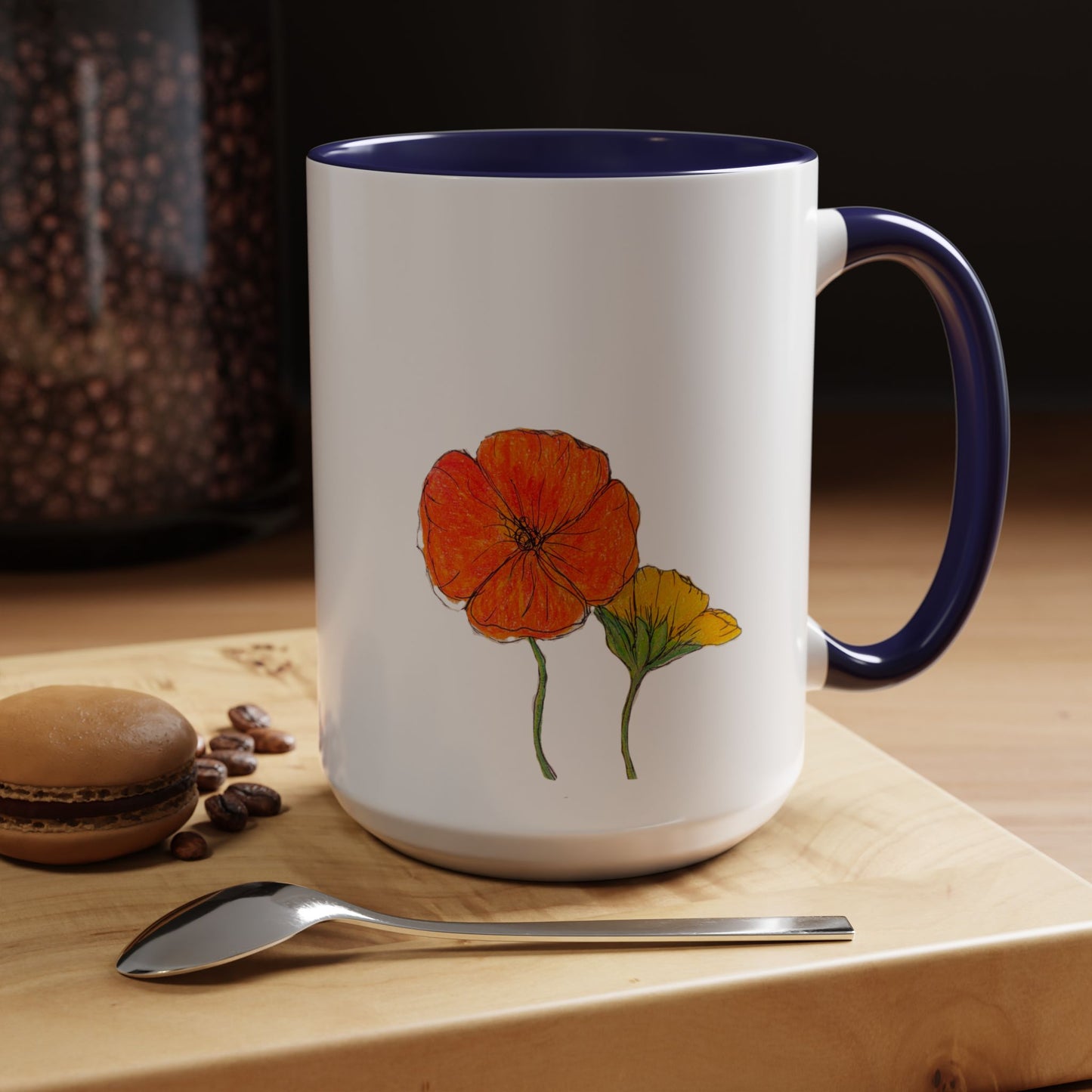 Flower mug (11/15 oz)