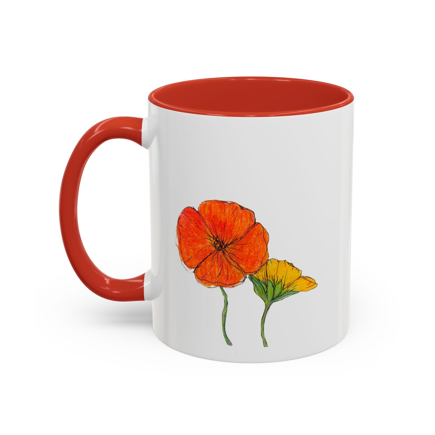 Flower mug (11/15 oz)