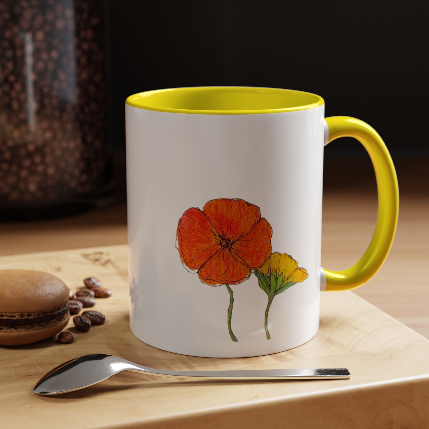 Flower mug (11/15 oz)