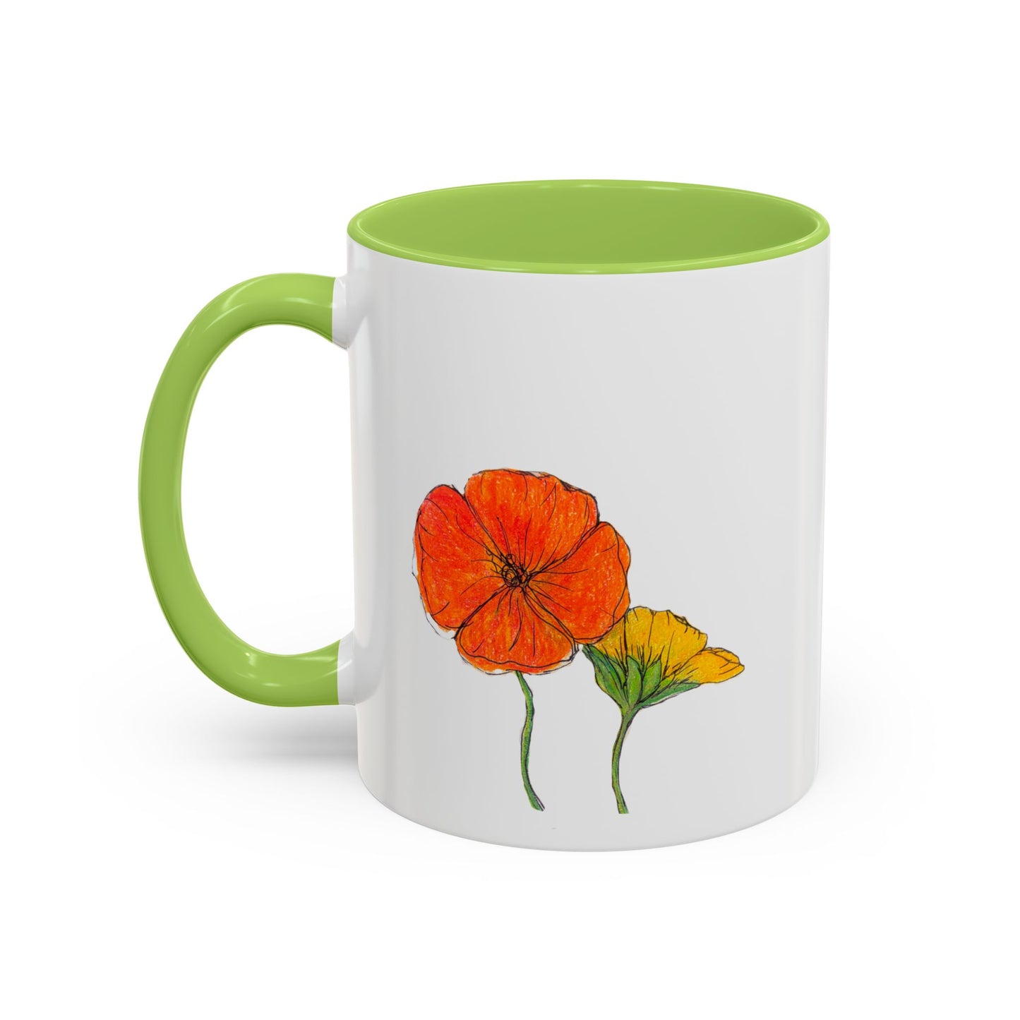 Flower mug (11/15 oz)